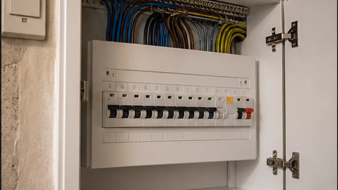 Finished fuse box upgrades electrical work